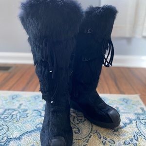Pajar Davos Fur and Calf Hair boots
